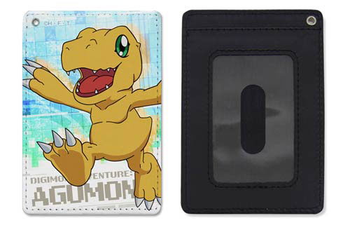 COSPA Digimon Adventure: Agumon Full Color Pass Case Bild 1