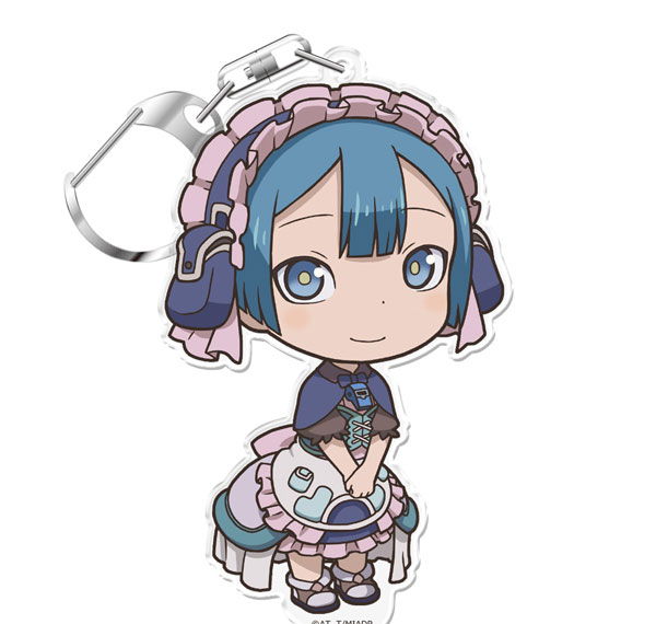 Azu Maker Movie Made in Abyss PuniColle! Keychain (w/Stand) Marulk รูปภาพ 1