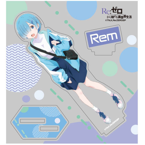 COSPA Re:ZERO -Starting Life in Another World- *2nd Part Rem Acrylic Stand Street Fashion Ver.