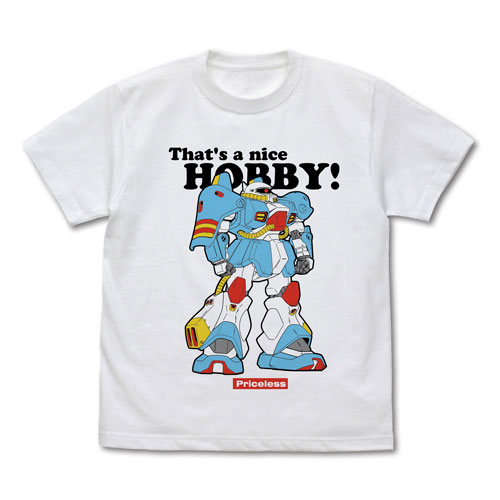 COSPA Mobile Suit Gundam Char's Counterattack Hobby Hizack T-shirt /WHITE-L image 1