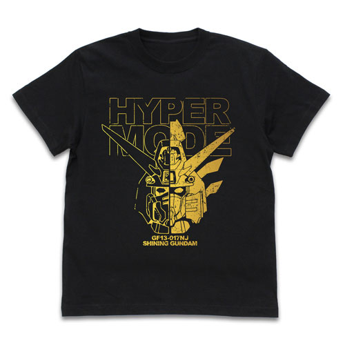 COSPA Mobile Fighter G Gundam Shining Gundam Hyper Mode T-shirt /BLACK-XL hình ảnh 1