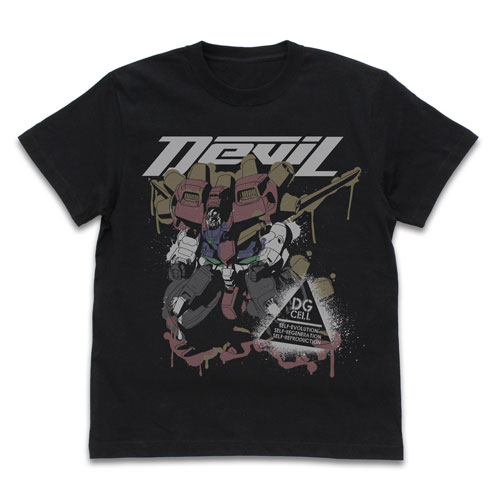 COSPA Mobile Fighter G Gundam Devil Gundam T-shirt /BLACK-S gambar 1