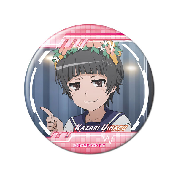 License Agent Toaru Kagaku no Railgun T Tin Badge Design 07 (Kazari Uiharu /A) รูปภาพ 1