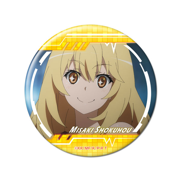 License Agent Toaru Kagaku no Railgun T Tin Badge Design 11 (Misaki Shokuhou /A) gambar 1