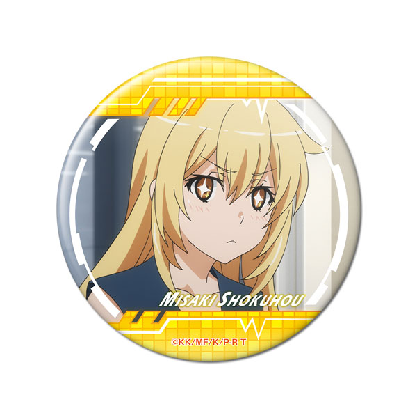License Agent Toaru Kagaku no Railgun T Tin Badge Design 12 (Misaki Shokuhou /B)