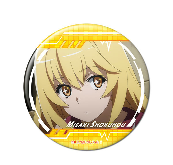 License Agent Toaru Kagaku no Railgun T Tin Badge Design 13 (Misaki Shokuhou /C)