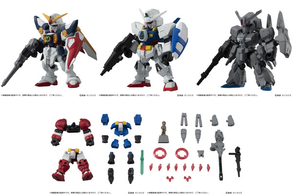 Bandai Mobile Suit Gundam MOBILE SUIT ENSEMBLE 14 Set of All 5 Types