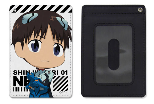COSPA EVANGELION Shinji Full Color Pass Case Deformed Ver. Bild 1