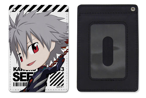 COSPA EVANGELION Kaworu Full Color Pass Case Deformed Ver. image 1