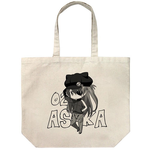 COSPA EVANGELION Asuka Large Tote Bag Deformed Ver./NATURAL รูปภาพ 1