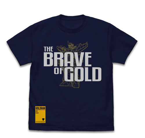 COSPA The Brave of Gold Goldran T-shirt /NAVY-L Bild 1