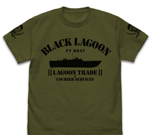 COSPA Black Lagoon Lagoon-Gou T-shirt /MOSS-S รูปภาพ 1