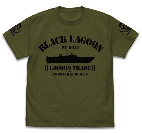 COSPA Black Lagoon Lagoon-Gou T-shirt /MOSS-L