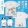 COSPA Sekai no Owari ni Shibainu to Ishihara Yuu's Design Haru-san's Attack T-shirt /WHITE-M Bild 2