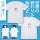 COSPA Sekai no Owari ni Shibaken to Ishihara Yuu's Design Wall and Haru-san T-shirt /WHITE-XL image 2