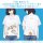 COSPA Sekai no Owari ni Shibaken to Ishihara Yuu's Design Haru-san's Attack Big Silhouette T-shirt /WHITE-L รูปภาพ 4