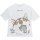 COSPA Sekai no Owari ni Shibaken to Ishihara Yuu's Design Haru-san's Attack Big Silhouette T-shirt /WHITE-L รูปภาพ 5