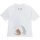 COSPA Sekai no Owari ni Shibaken to Ishihara Yuu's Design Haru-san's Attack Big Silhouette T-shirt /WHITE-XL รูปภาพ 6