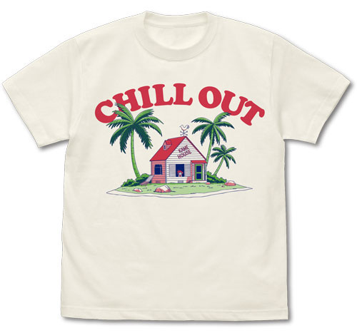 COSPA Dragon Ball Kame House and Goku T-shirt /VANILLA WHITE-M gambar 1