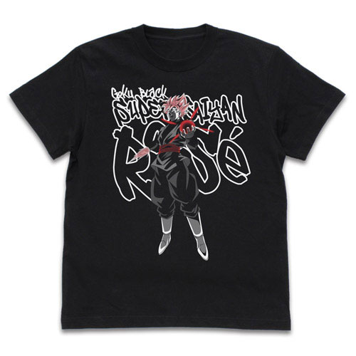 COSPA Dragon Ball Super Goku Black (Super Saiyan Rose) T-shirt /BLACK-L