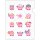 Ensky Kirby KIRBY MUTEKI! SUTEKI! CLOSET Clear File Set 图片 2