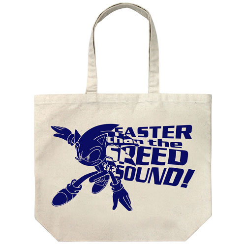 COSPA Sonic the Hedgehog Sonic Large Tote Bag /NATURAL