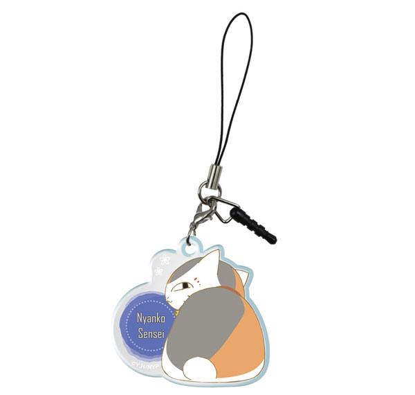 License Agent Natsume Yuujinchou Acrylic Earphone Jack Accessory Design 03 (Nyanko Sensei /C) รูปภาพ 1