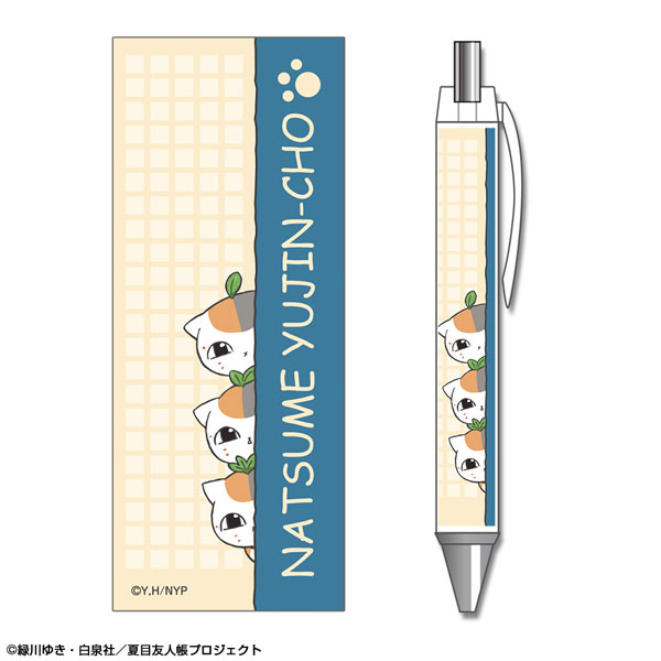 License Agent Natsume Yuujinchou Ballpoint Pen Design 02 (Triple Nyanko Sensei /A)