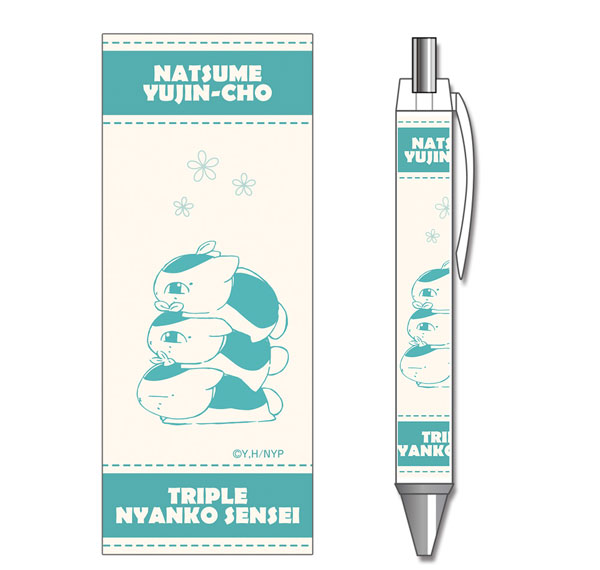 License Agent Natsume Yuujinchou Ballpoint Pen Design 04 (Triple Nyanko Sensei /B) รูปภาพ 1
