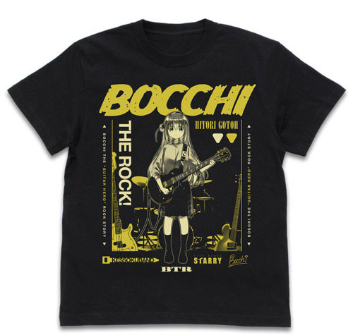 COSPA Bocchi the Rock! T-shirt /BLACK-S รูปภาพ 1