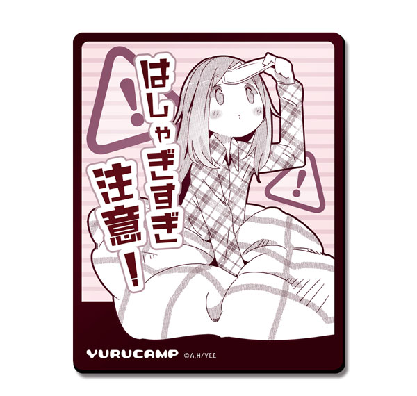 License Agent Yuru Camp Magnet Sheet Design 01 (Nadeshiko Kagamihara /A) รูปภาพ 1