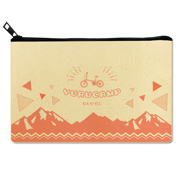 License Agent Yuru Camp Flat Pouch Design 07 (Motif /B) รูปภาพ 1