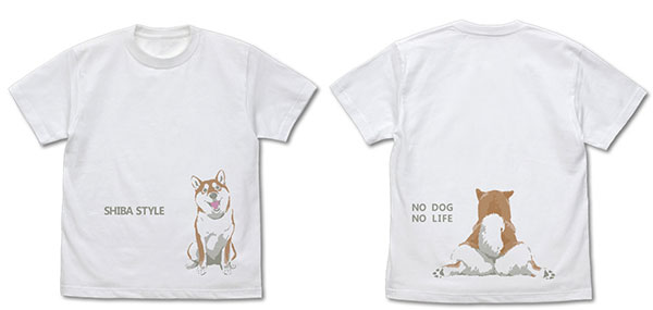 COSPA Sekai no Owari ni Shibaken to Yuu Ishihara Design Sitting Haru-san T-shirt /WHITE-L รูปภาพ 1