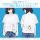 COSPA Sekai no Owari ni Shibaken to Yuu Ishihara Design Sitting Haru-san T-shirt /WHITE-L รูปภาพ 5