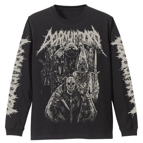 COSPA Dorohedoro The Devils Sleeve Rib Long Sleeve T-shirt /BLACK-M