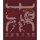 COSPA Mobile Fighter G Gundam Master Gundam & Fuun Saiki T-shirt /BURGUNDY-XL hình ảnh 2