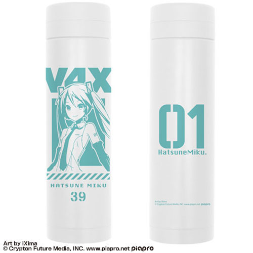 COSPA 初音ミク V4X サーモボトル/WHITE 画像 1
