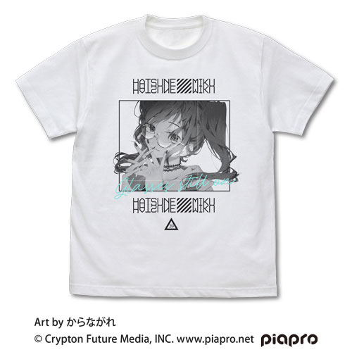 COSPA Hatsune Miku T-shirt Karanagare Ver./WHITE-L