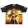 COSPA Demon Slayer: Kimetsu no Yaiba Mugen Train Arc Kyojuro Rengoku Double-sided Full Graphic T-shirt /XL imagen 2