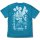 COSPA Demon Slayer: Kimetsu no Yaiba Mugen Train Arc Beast Breathing Inosuke Hashibira T-shirt /TURQUOISE BLUE-S รูปภาพ 2