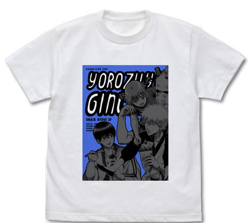 COSPA Gintama THE FINAL Yorozuya Gin-chan T-shirt /WHITE-M รูปภาพ 1