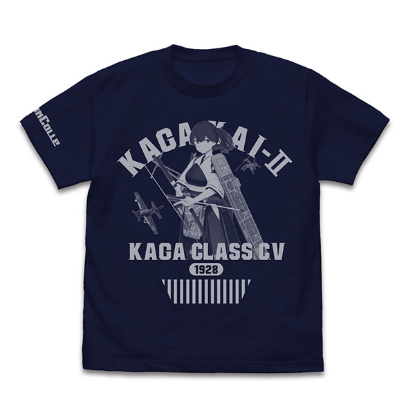 COSPA Kantai Collection -Kan Colle- Kaga Kai Ni Go T-shirt /NAVY-M imagen 1