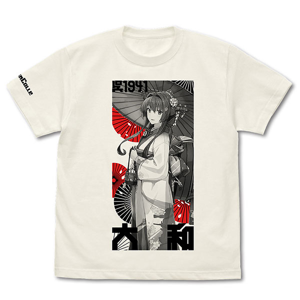 COSPA Kantai Collection -Kan Colle- Yamato T-shirt Dressed Up mode/VANILLA WHITE-L