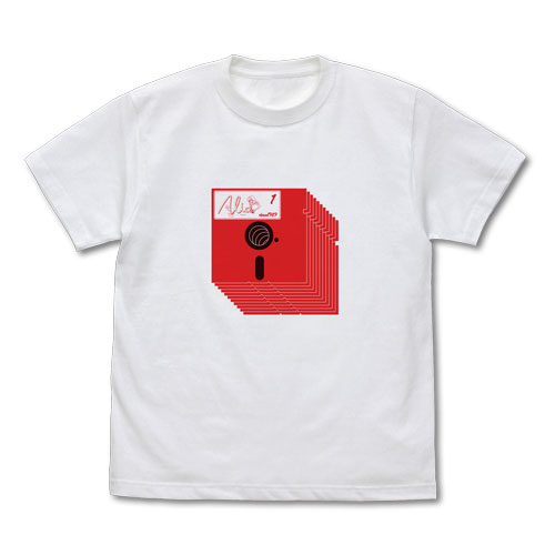 COSPA Alice Soft Red Floppy T-shirt /WHITE-XL
