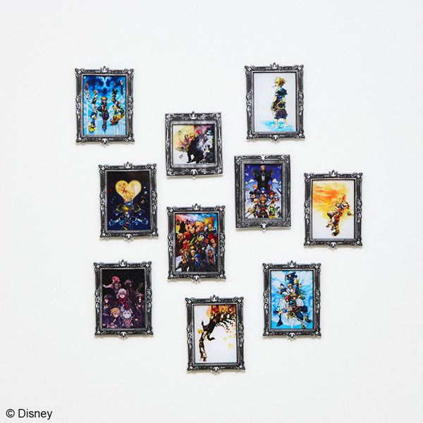 Square Enix Kingdom Hearts Acrylic Magnet Gallery Vol.2 10Pack BOX imagen 1