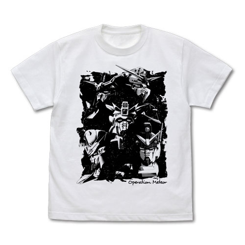 COSPA 機動戦士ガンダムW オペレーションメテオ MS Tシャツ/WHITE-S 画像 1