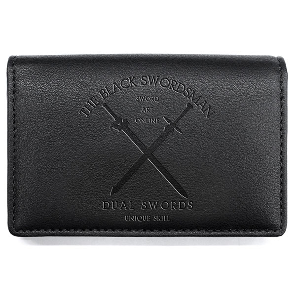 COSPA Sword Art Online [Black Swordsman] Kirito Synthetic Leather Card Case