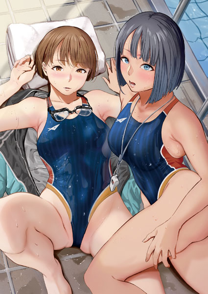 paranoia Urasuji Samurai Original Heroine "Rei & Yuina" B2 Wall Scroll