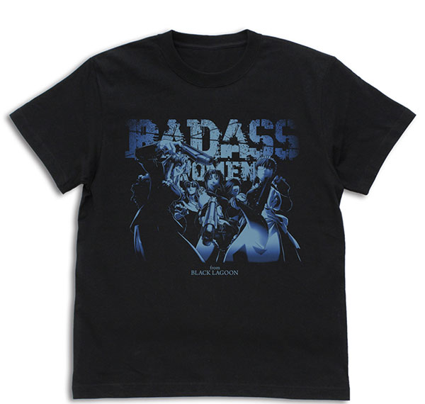 COSPA GX20th Black Lagoon Chikyuu de Ichiban Okkanai Onnatachi T-shirt /BLACK-L Bild 1