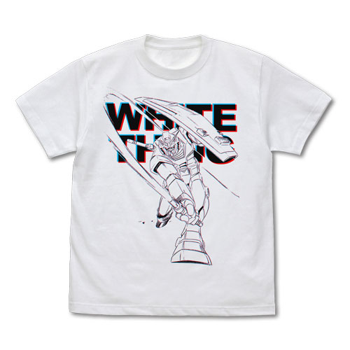 COSPA Mobile Suit Gundam Gundam Beam Saber T-shirt /WHITE-S รูปภาพ 1
